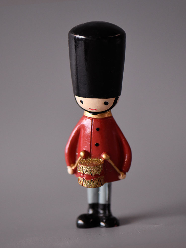 Nutcracker Figurine - Nutcracker Puppet Soldier, Resin Home Craft