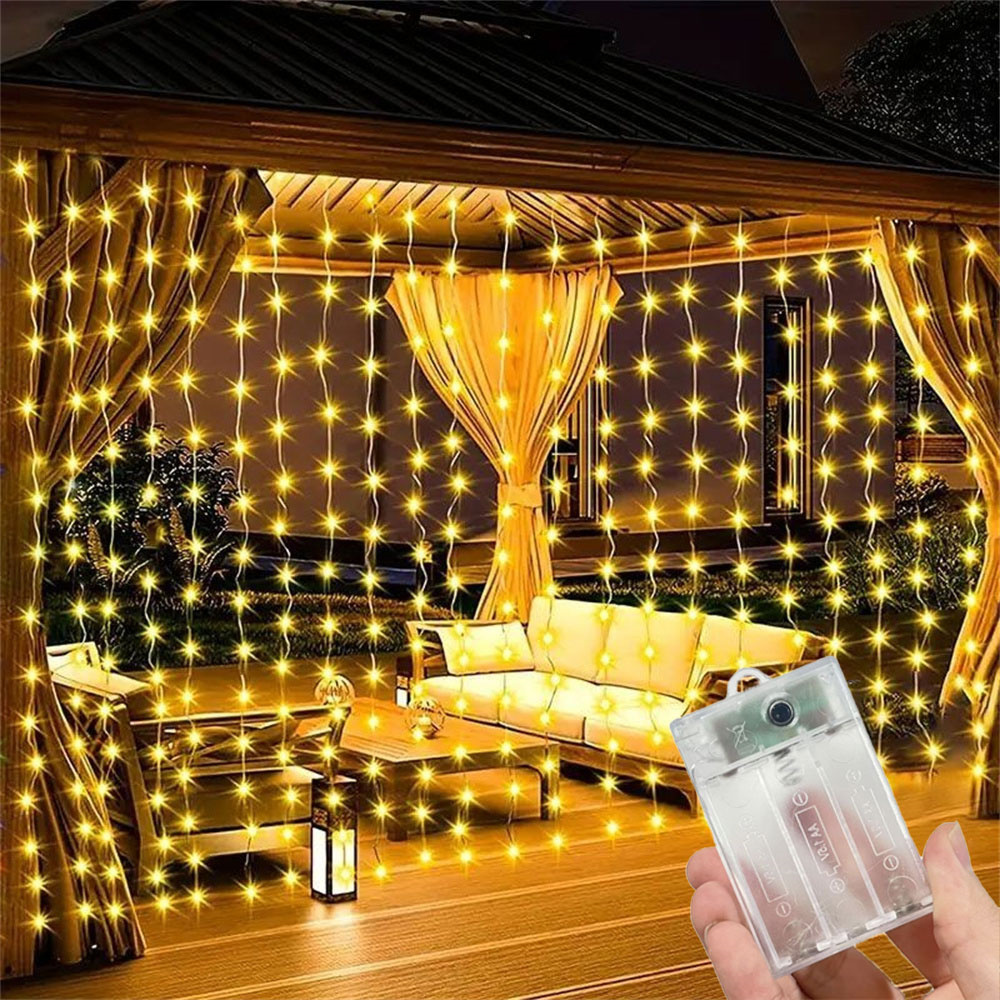 Led Fairy String Lights - Christmas Home Decoration 2026 Curtain LED