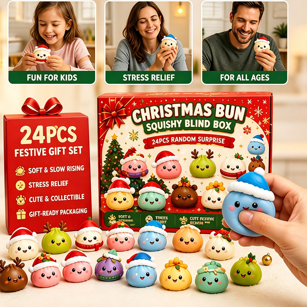 Advent Calendar Gift - 24‑Days Christmas Dumpling Advent Calendar Gift