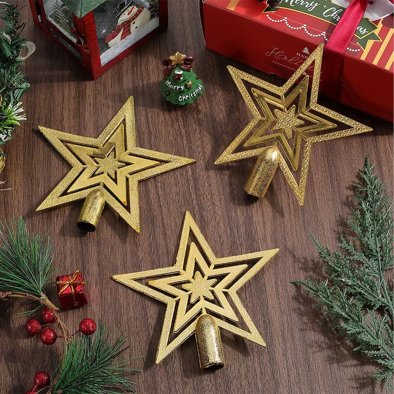 1-20PCS Christmas Tree Topper  - Star Tree Topper review and price