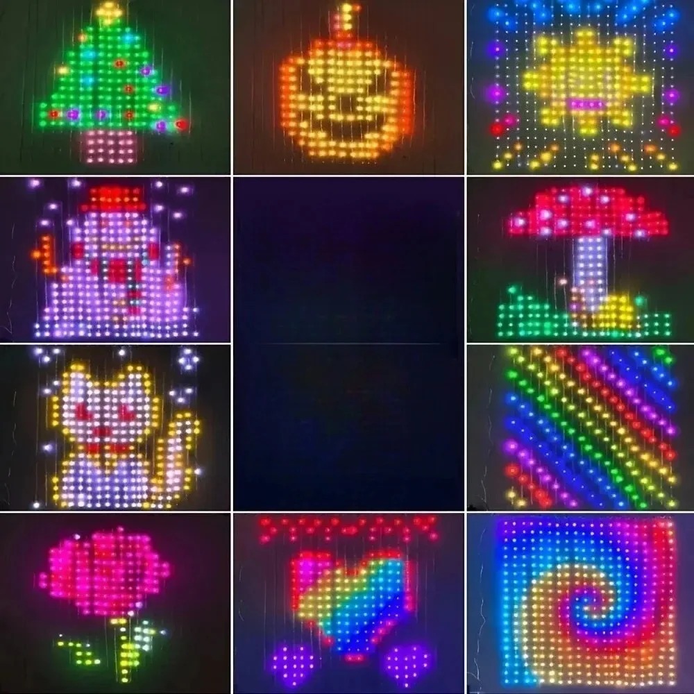 Outdoor LED Pixel Curtain Ligh - Christmas Lights Outdoor review and price