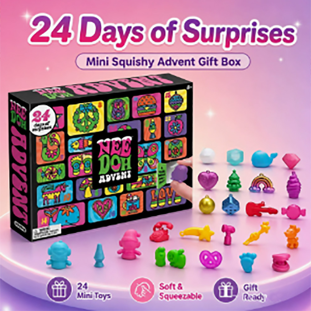 Needoh Advent Calendar 24 Days - Advent Calendar Gift review and price