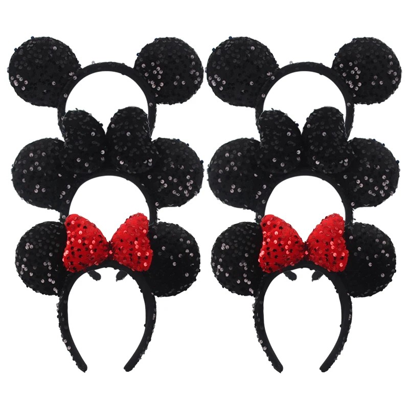 1pc Classic Mouse Ears Hair Ho - Ribbon Bow Gift review and price