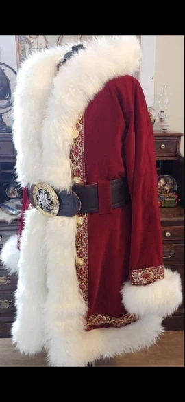 Santa Claus Cosplay Costume Su - Elf Costume Christmas review and price