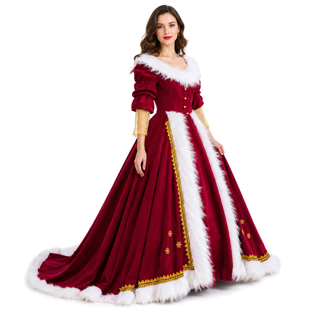 Deluxe Mrs Claus Costumes Adul - Elf Costume Christmas review and price