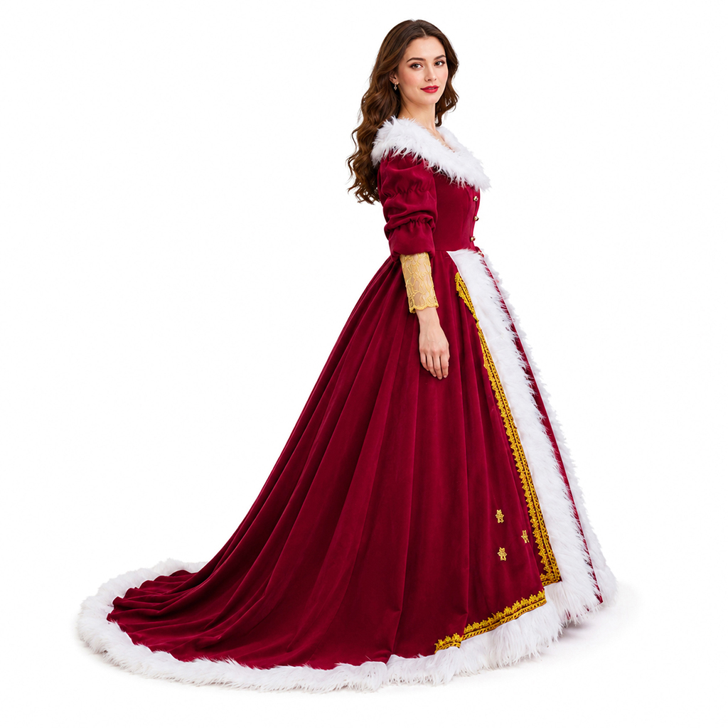 Deluxe Mrs Claus Costumes Adul - Elf Costume Christmas review and price