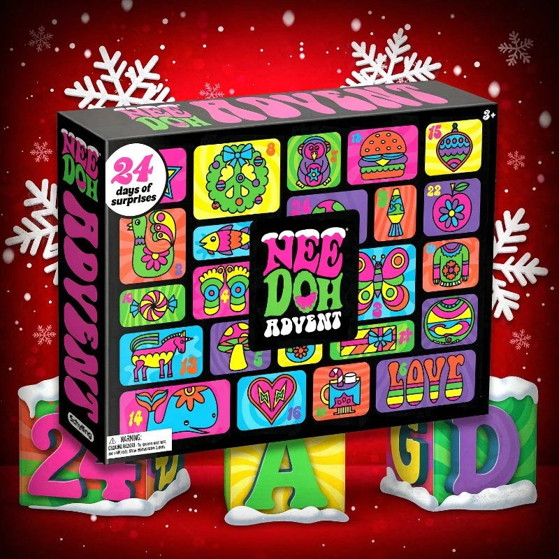 2026 NeeDoh Advent Calendar, 3 - Advent Calendar Gift review and price