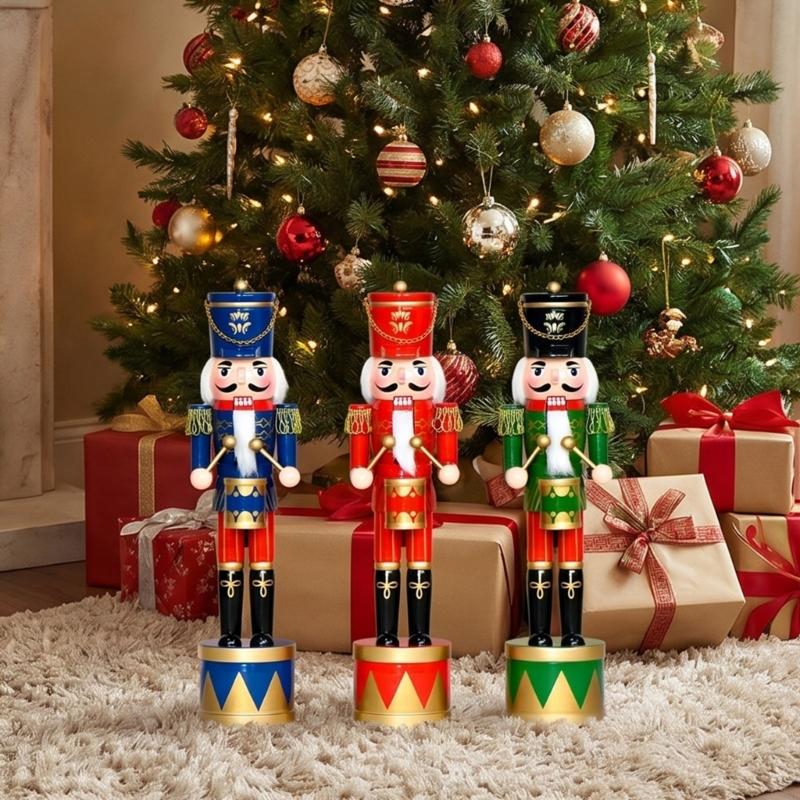 36Cm Wooden Nutcrackers Drum S - Nutcracker Figurine review and price