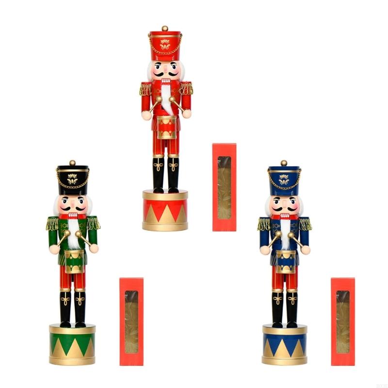 36Cm Wooden Nutcrackers Drum S - Nutcracker Figurine review and price