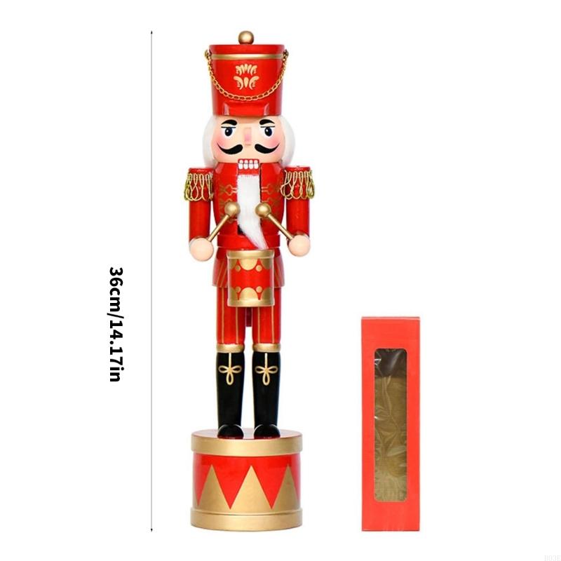 36Cm Wooden Nutcrackers Drum S - Nutcracker Figurine review and price