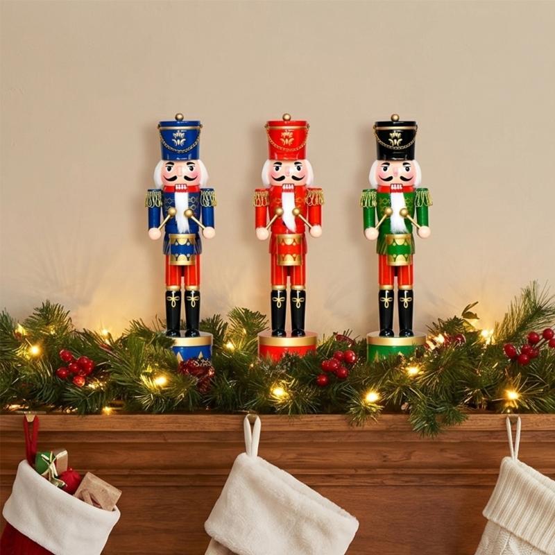 36Cm Wooden Nutcrackers Drum S - Nutcracker Figurine review and price