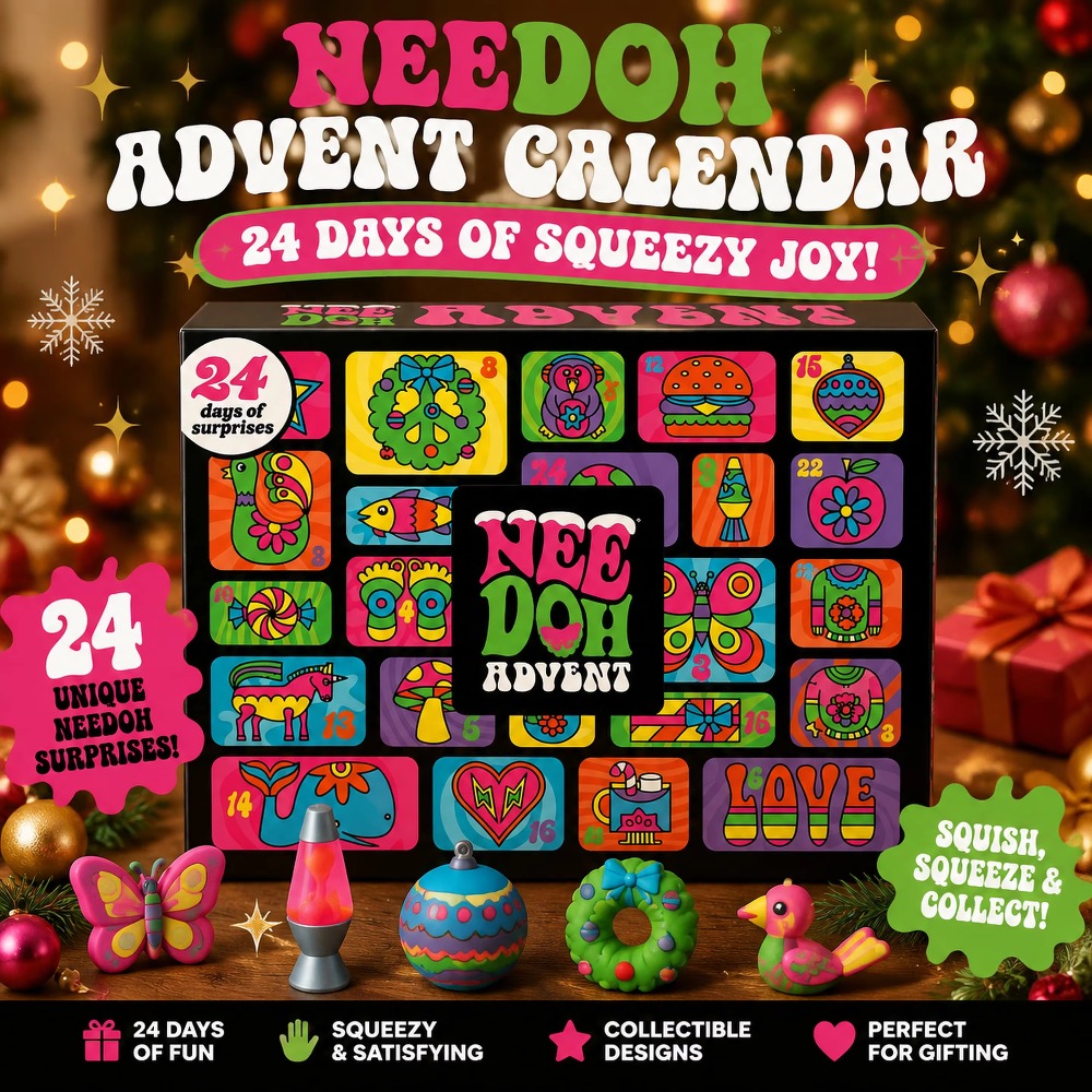 NeeDoh 2026 Advent Calendar,13 - Advent Calendar Gift review and price