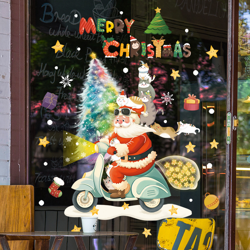 2026 Merry Christmas Window Gl - Snowflake Window Decal review and price