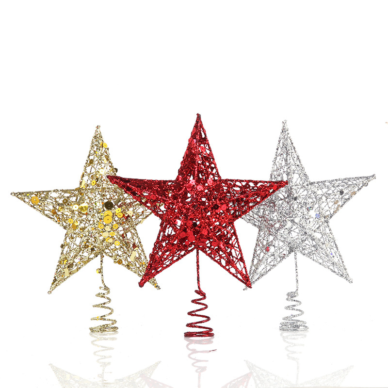 15/20/25/30cm Hollow Star Gold - Star Tree Topper review and price