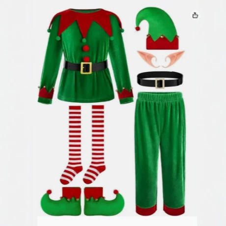 Christmas Boys and Girls Costu - Elf Costume Christmas review and price