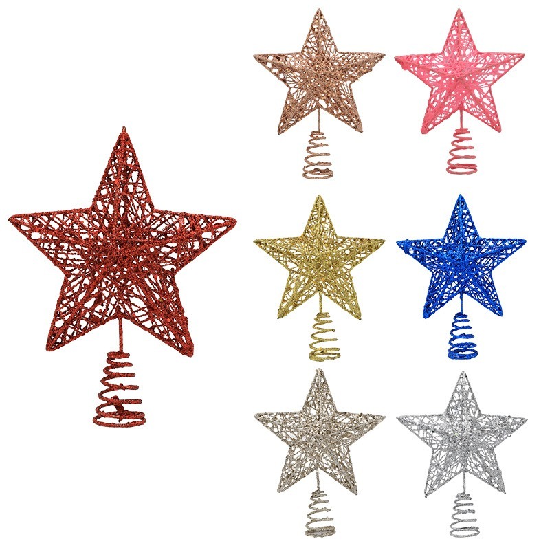 Glitter Iron Christmas Tree To - Star Tree Topper review and price