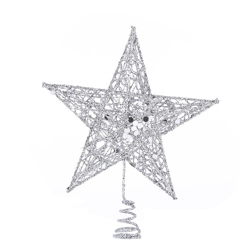 Glitter Iron Christmas Tree To - Star Tree Topper review and price