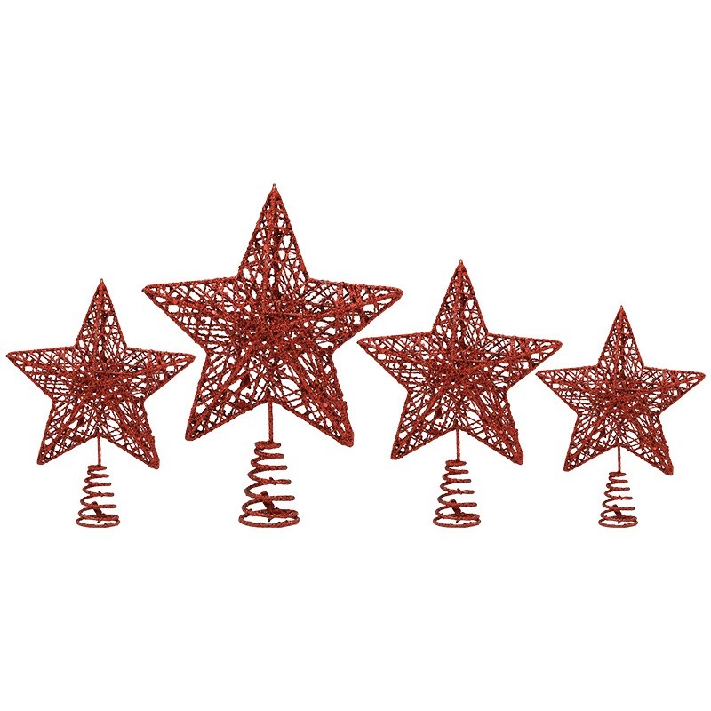 Glitter Iron Christmas Tree To - Star Tree Topper review and price