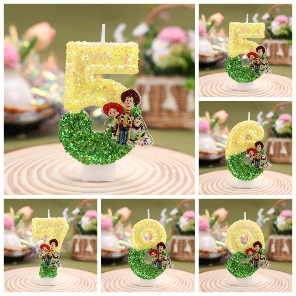 Hot Cute Cartoon T-O-Y Story D - Holiday Candle Set review and price