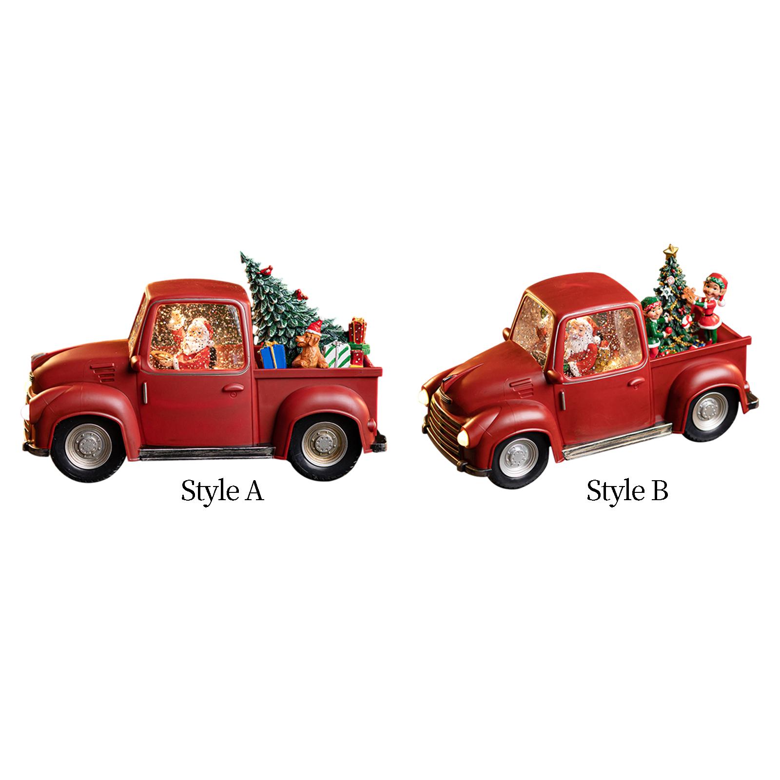 Lighted Truck Decor Light up U - Snow Globe Musical review and price