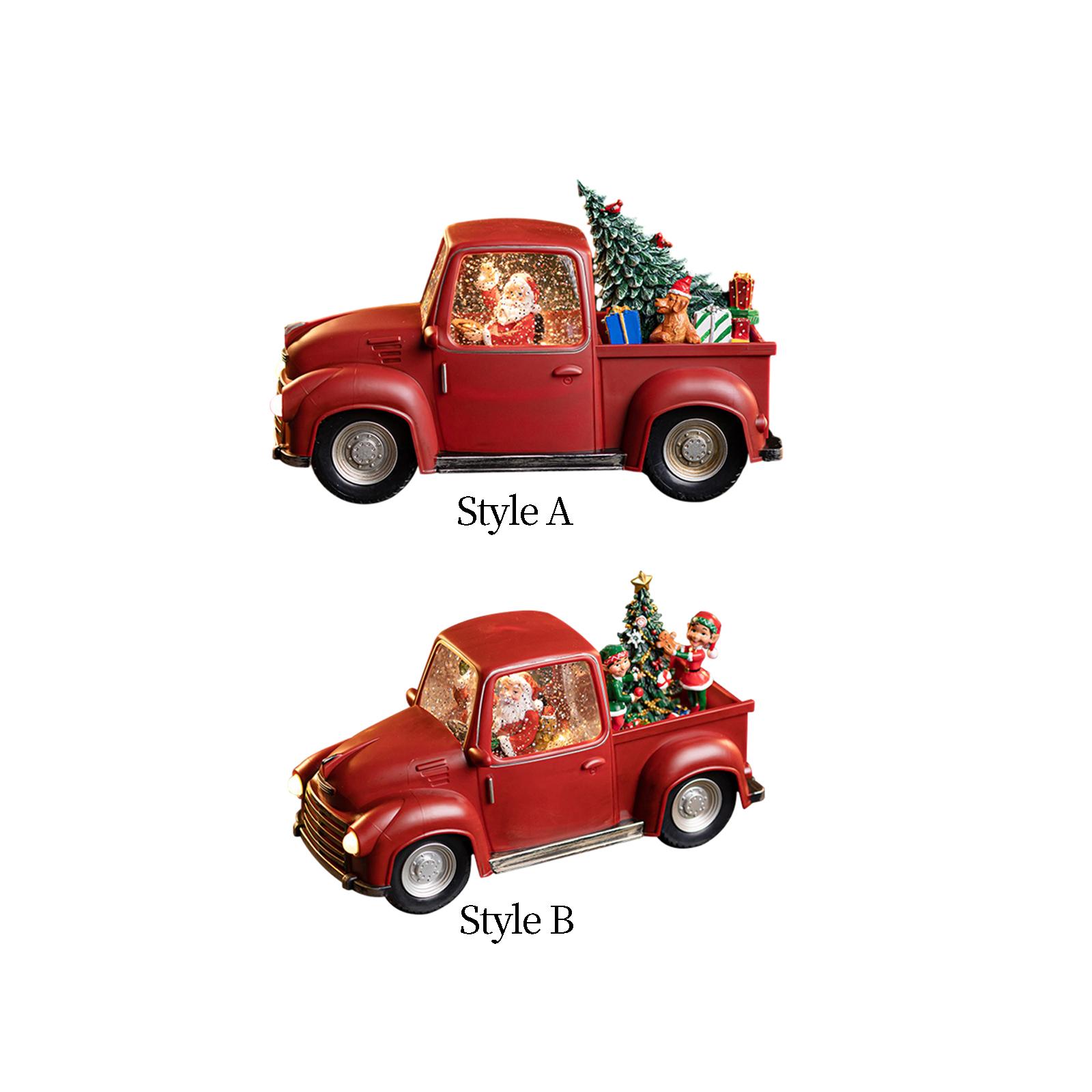 Lighted Truck Decor Light up U - Snow Globe Musical review and price