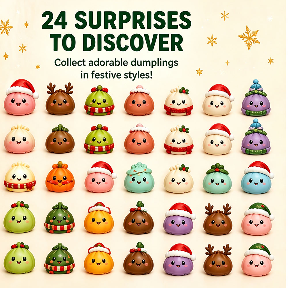 24‑Days Christmas Dumpling Adv - Advent Calendar Gift review and price
