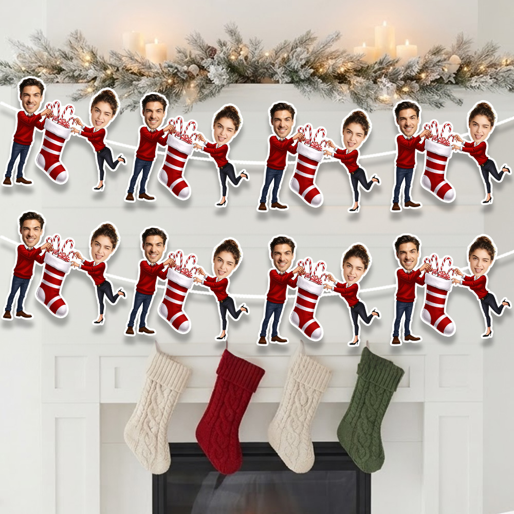 8/16/24PC Custom Photo Christm - Christmas Stocking Hanging review and price