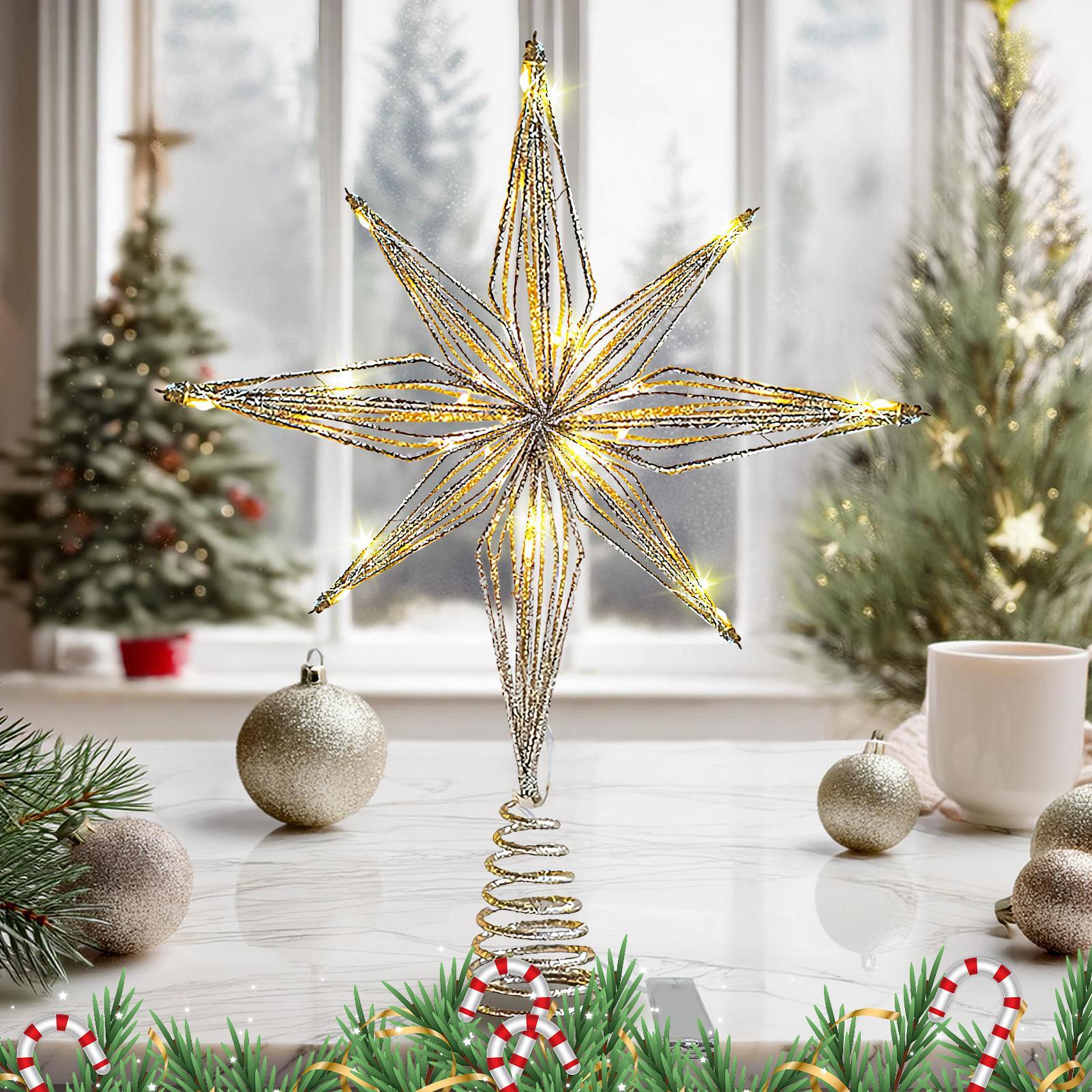 Christmas Tree Topper 3D Star  - Star Tree Topper review and price